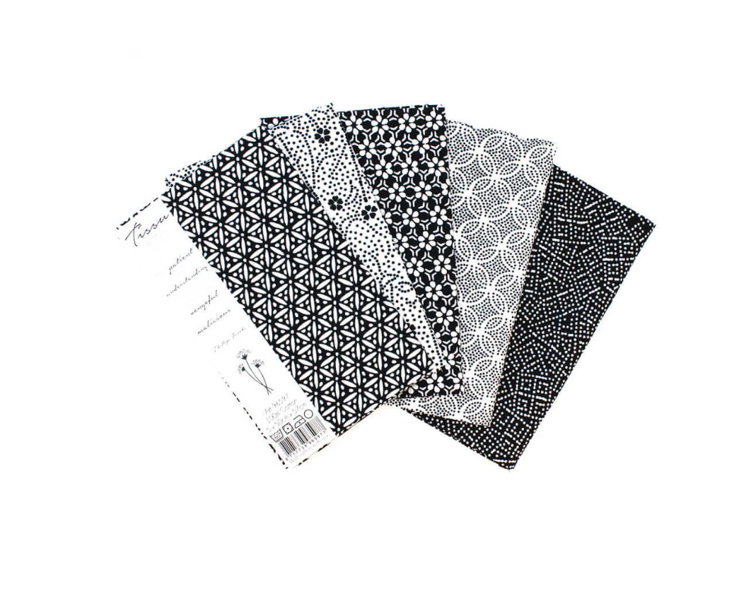 Fat quarters patient pearl - 5stuks